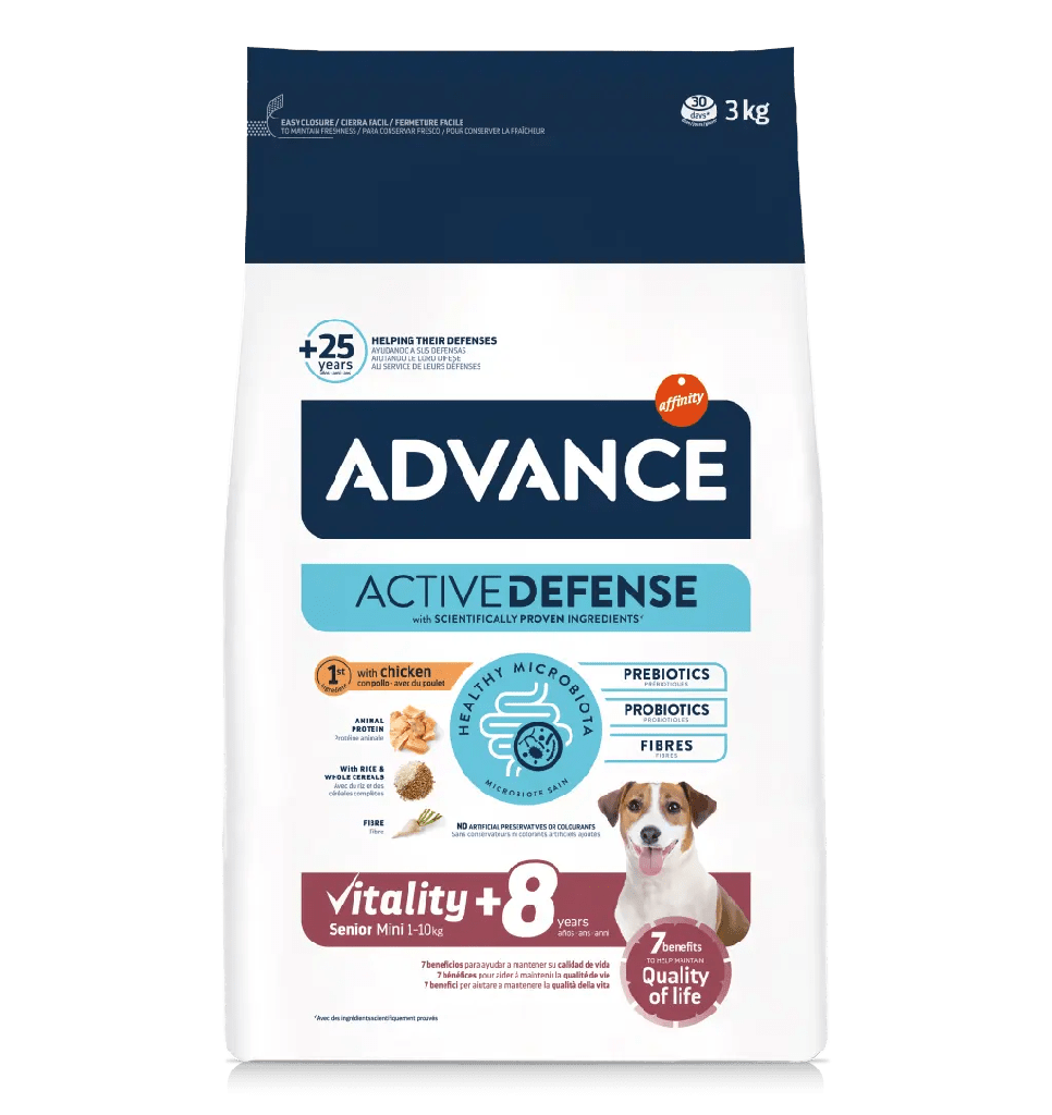 ADVANCE DOG MINI SENIOR 3 KG