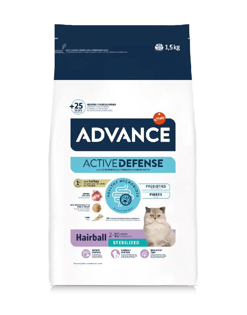 ADVANCE STERILISED HAIRBALL 1.5 KGRS