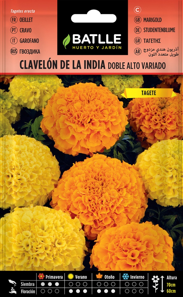 CLAVELON INDIA DOBLE ALT. VARIADO