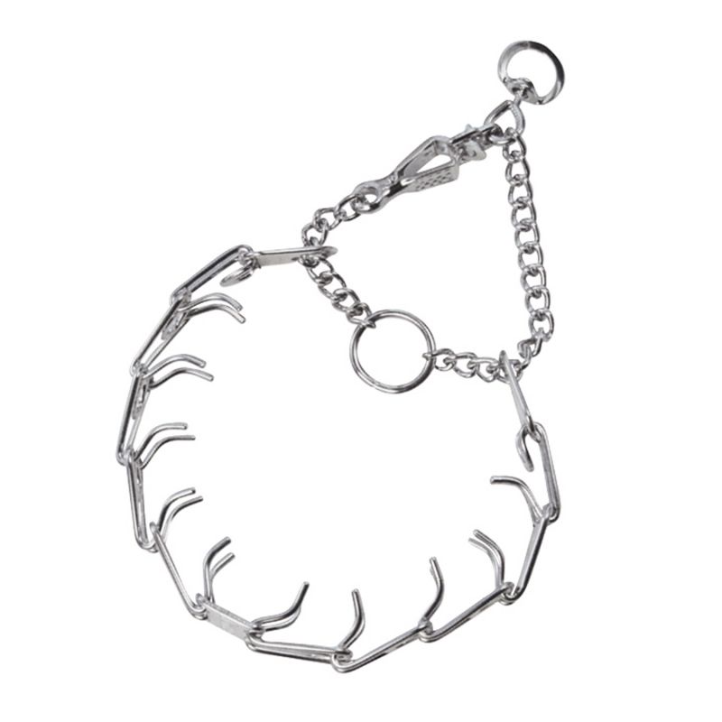 COLLAR ADIESTRAMIENTO APERTURA RAPIDA ACERO CROMADO