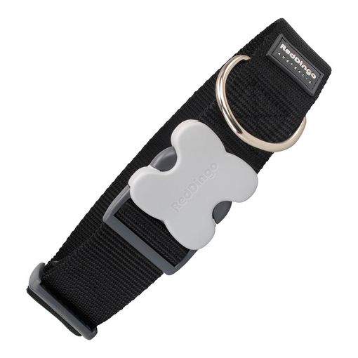 COLLAR PERRO RD LISO XL NEGRO