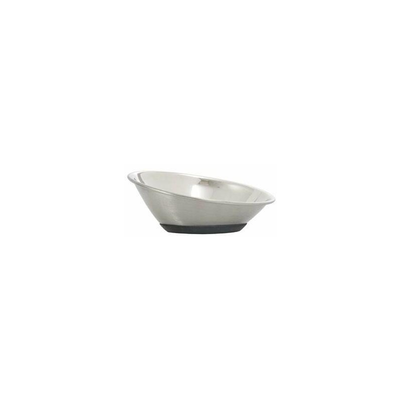 COMEDERO GATO ACERO INOX. ANTIDESLIZANTE