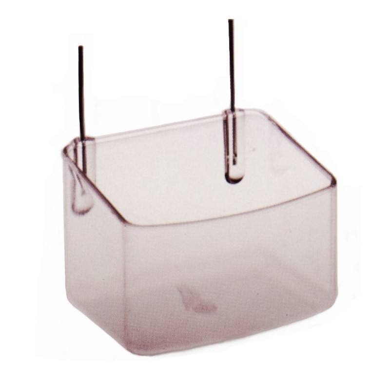 COMEDERO LORO CON ALAMBRE 