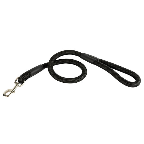 CORREA NYLON REDONDA NEGRA 1,8X90 CMS