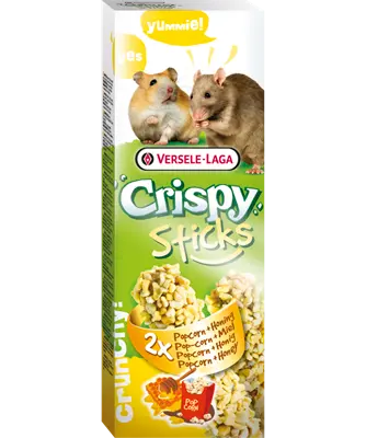 CRISPY STICKS HAMSTERS-RATAS MIEL