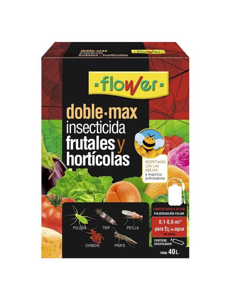 DOBLE MAX INSECTICIDA FRUTALES Y HORTICOLAS