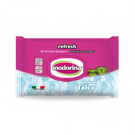TOALLITAS REFRESH TALCO 40 UNDS