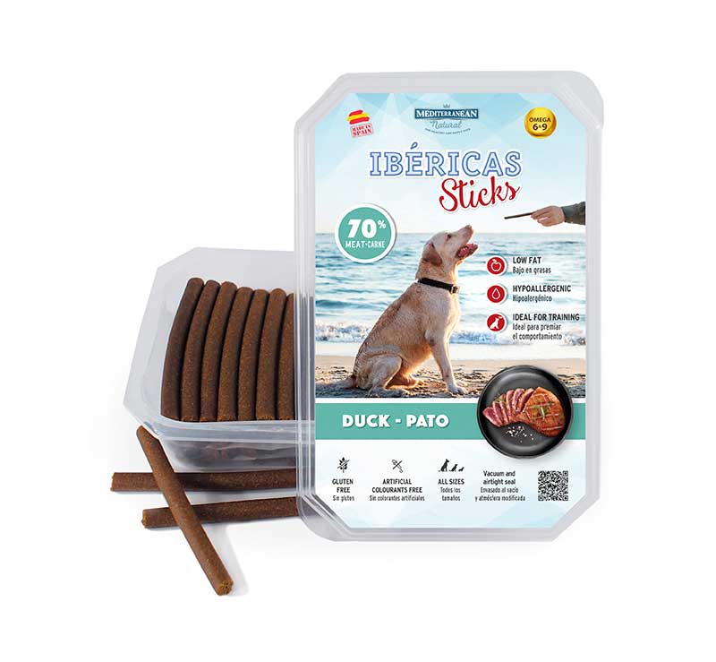 MNS IBERICAS STICKS PATO 75 UNDS / 800 GRS