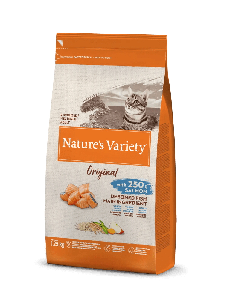 NATURE'S VARIETY ESTERILIZADO SALMON 1,25 KGRS