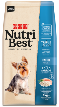 NUTRIBEST ADULTO MINI 3 KGRS