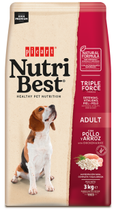 NUTRIBEST ADULT POLLO 3 KILOS