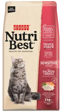 NUTRIBEST CAT SALMON & RICE 2 KGRS