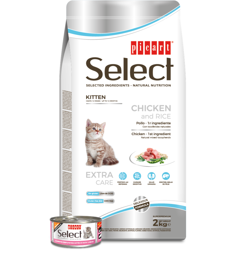 SELECT MENU CAT KITTEN 2 KGRS