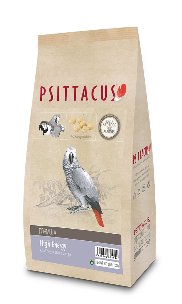PIENSO ALTA ENERGIA PSITTACUS 800 GRS