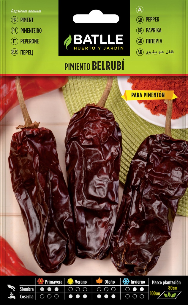 PIMIENTO BELRUBI