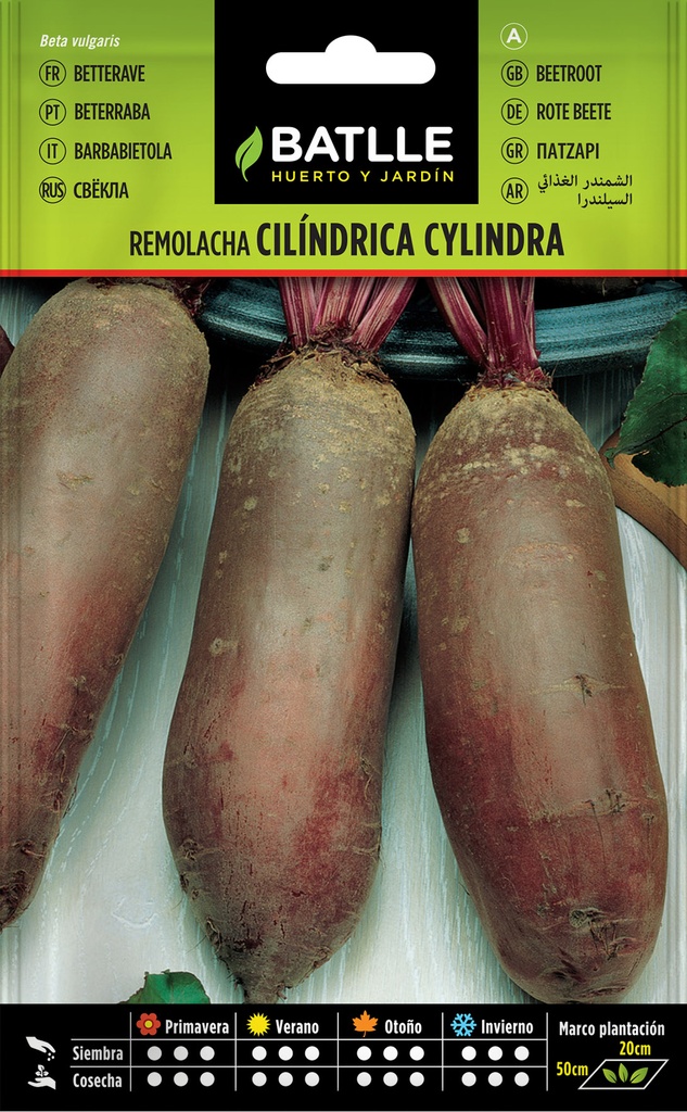 REMOLACHA MESA CILINDRA