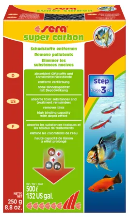 SERA CARBON ACTIVO 250 GRS