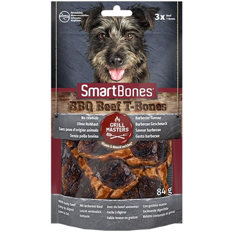 SMARTBONES BBQ T-BONE 3 PIEZAS