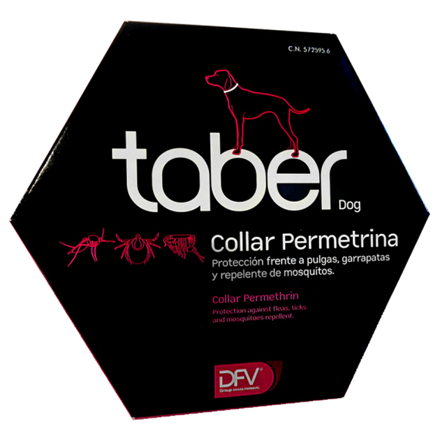 TABERDOG COLLAR PERMETRINA 60 CMS