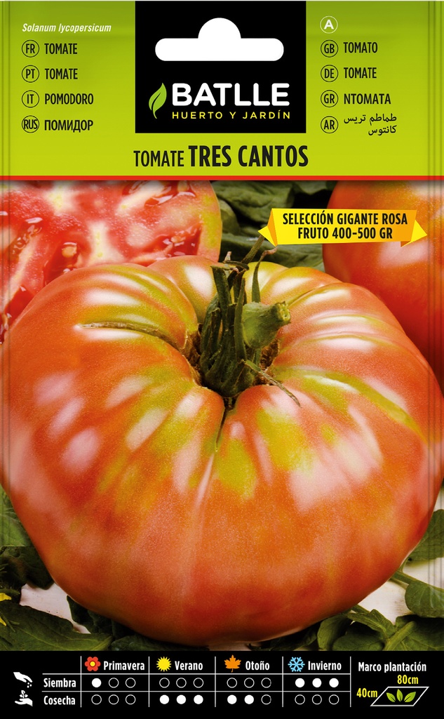 TOMATE TRES CANTOS GIGANTE ROSA