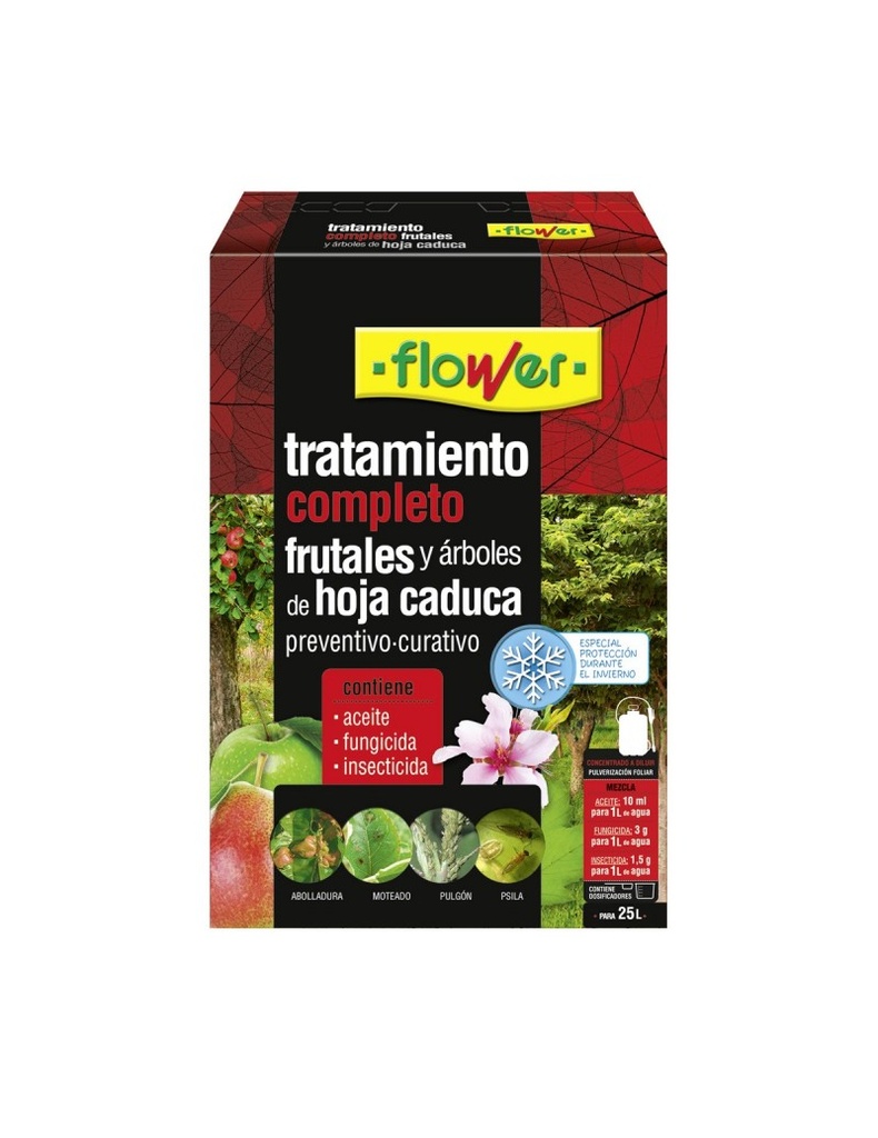 TRATAMIENTO COMPLETO FRUTALES Y ARBOLES CADUCOS