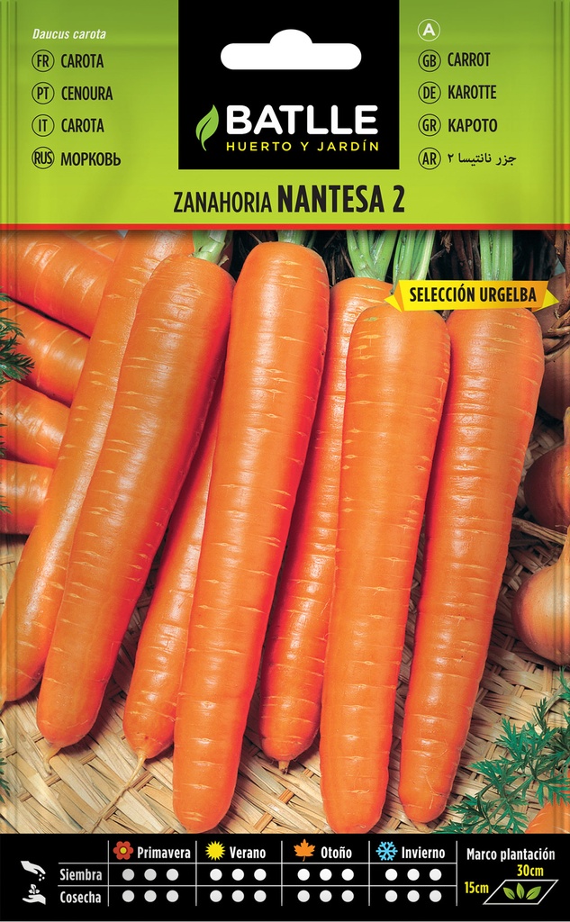 ZANAHORIA NANTESA 2 URGELBA