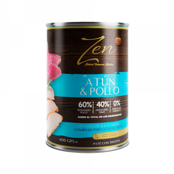 ZEN ATUN Y POLLO 400 GRS