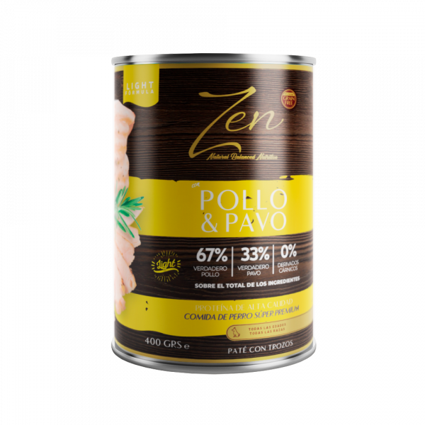ZEN POLLO Y PAVO 400 GRS
