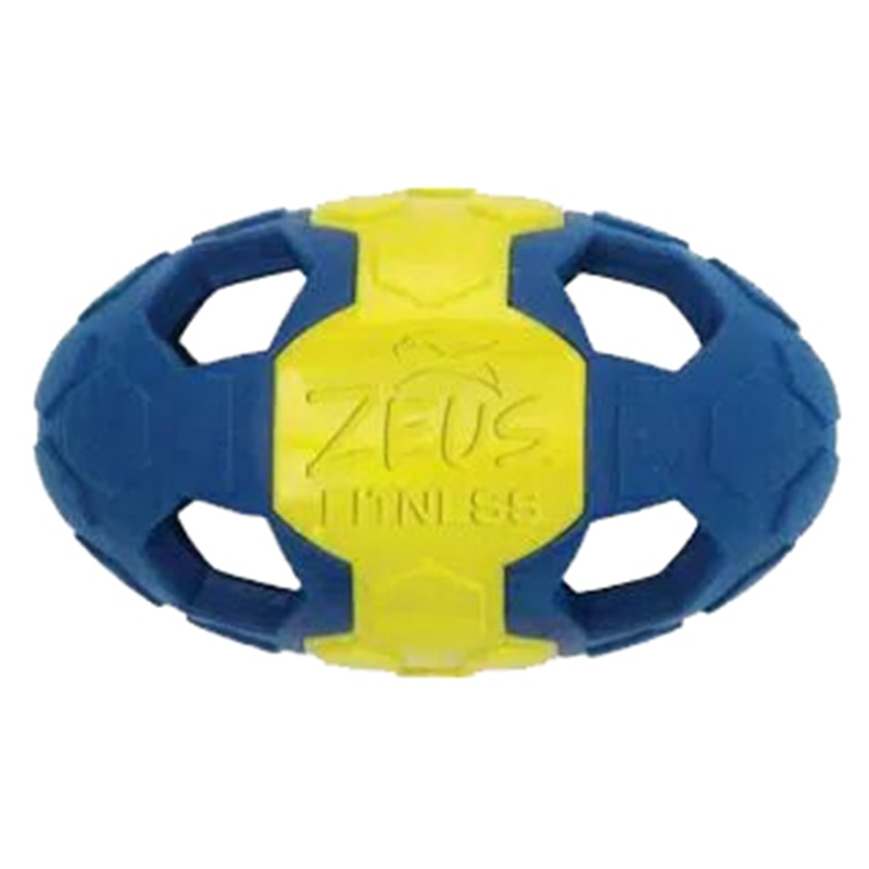 ZEUS FITNESS | PELOTA RUGBY FLOTANTE EN TPR - 18x10,8x10,8CM