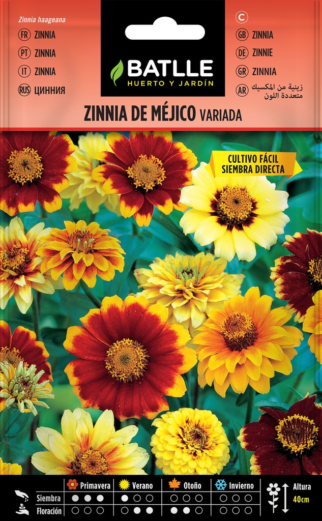 ZINIA DE MEXICO VARIADA