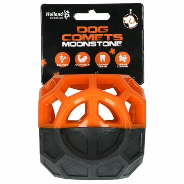 DOG COMETS JUGUETE MOONSTONE TREAT COLOR NARANJA