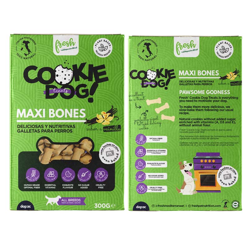 COOKIES MAXI BONES 300 GRS