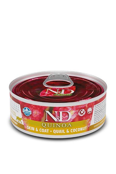 ND CAT QUINOA SKIN COAT CODORNIZ