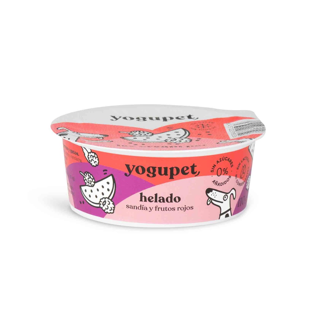 YOGUPET HELADO CLASICO ROJO