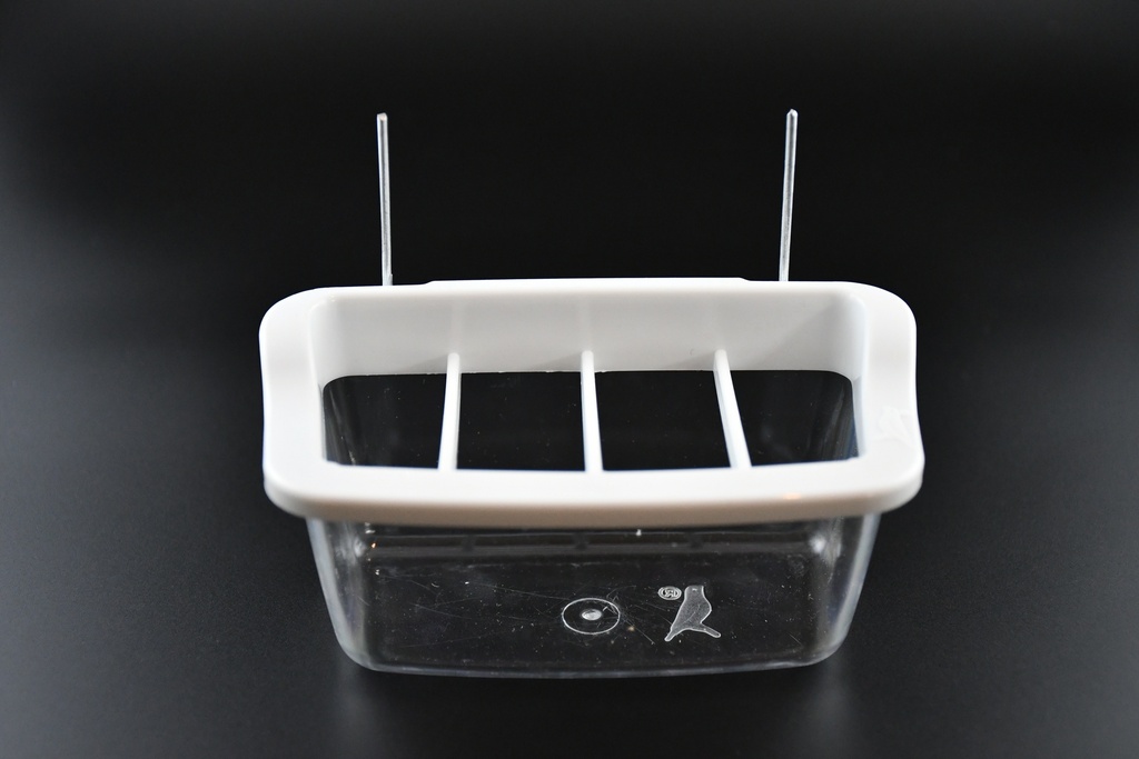 COMEDERO EXOTICO CON GANCHO METALICO