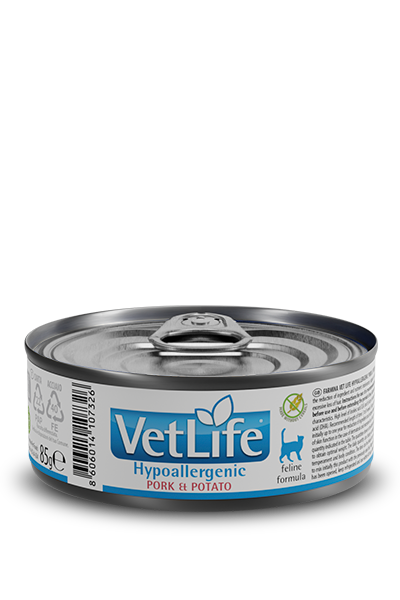  FARMINA VET LIFE CAT HYPOALLERGENIC CERDO 85 GRS