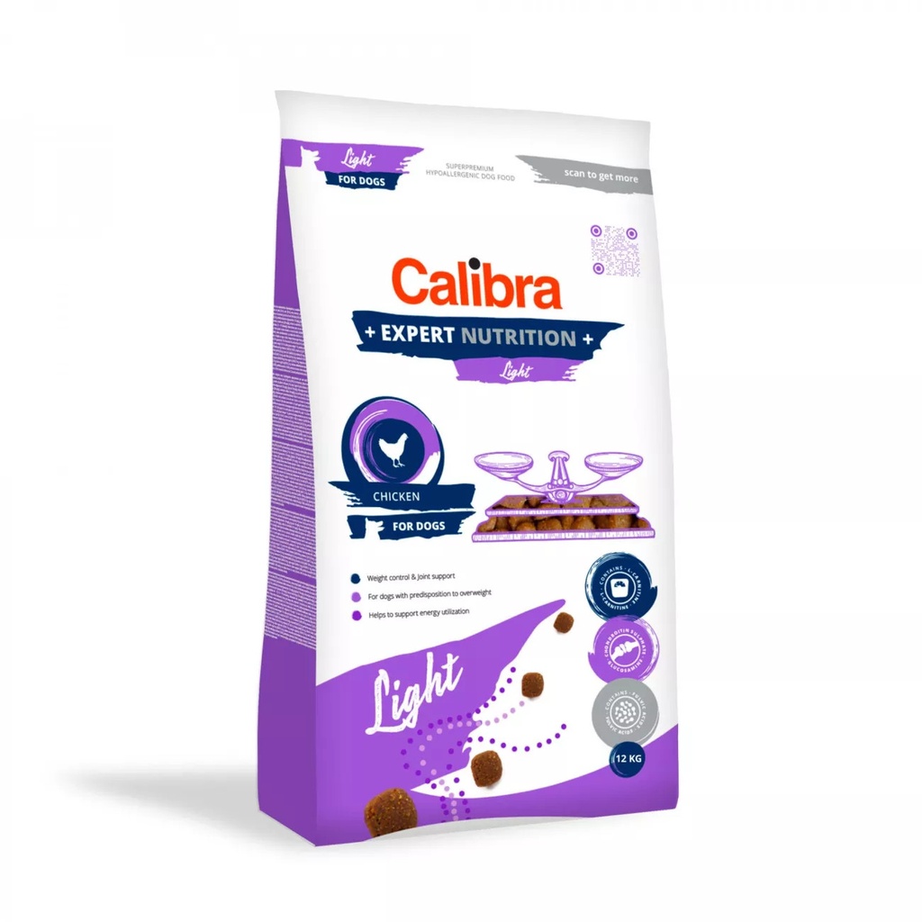 CALIBRA DOG EXPERT NUTRITION LIGHT 12 KG