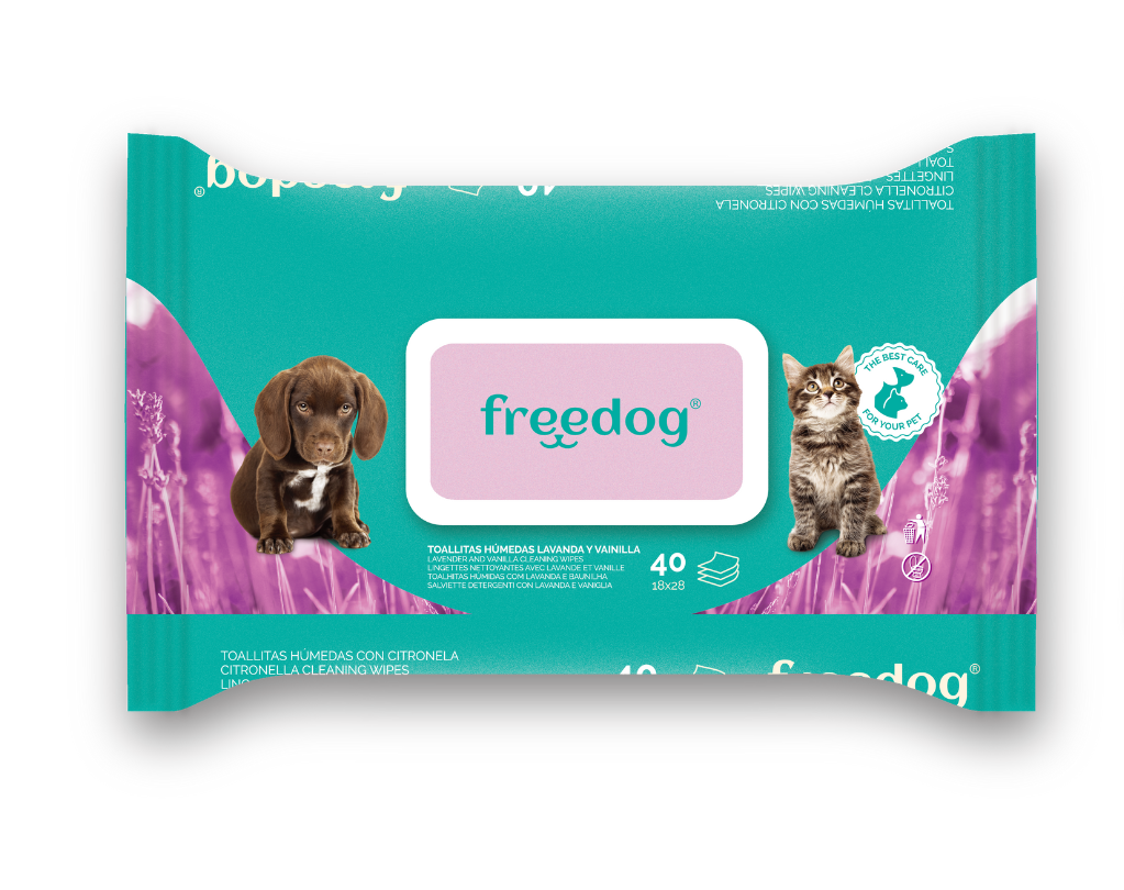 TOALLITAS HUMEDAS LAVANDA/VAINILLA 40 UNDS 