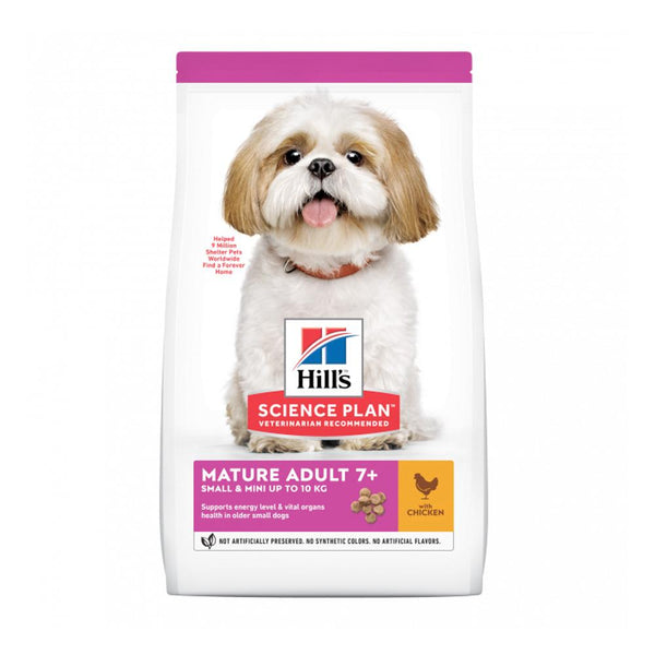 SCIENCE PLAN CANINE MATURE 7+ SMALL MINI POLLO 6 KRG