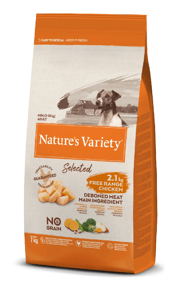  NATURE'S VARIETY CANINE ADULT MINI POLLO 7 KGRS