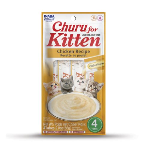 CHURU CAT KITTEN POLLO 56 GRS 