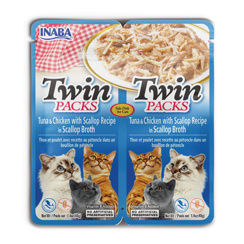 CHURU CAT TWIN ATUN Y POLLO EN SALSA