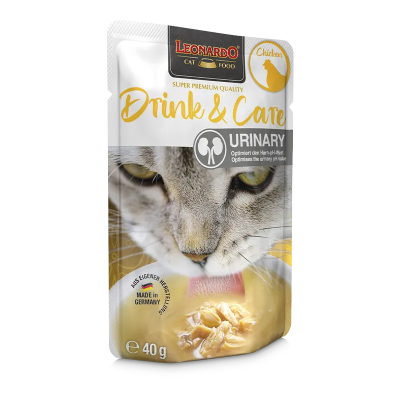 LEONARDO DRINK CARE URINARY POLLO 40 GRS