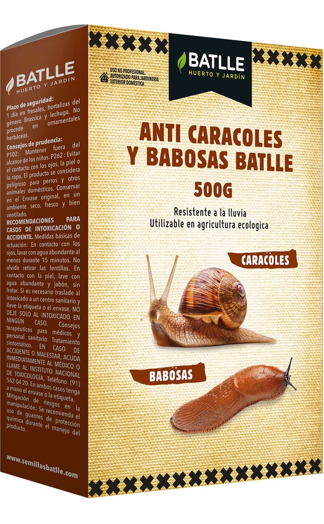 ANTI CARACOLES 500 GRS