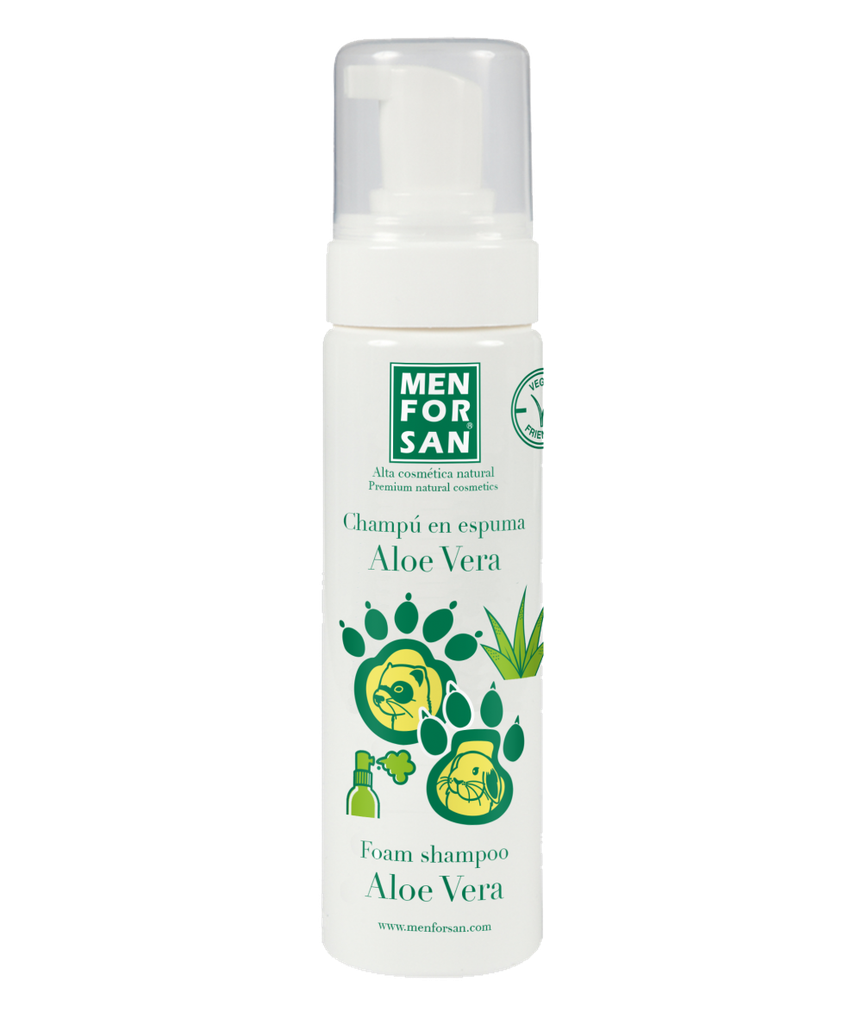 CHAMPU EN ESPUMA ALOE VERA ROEDORES 200 ML