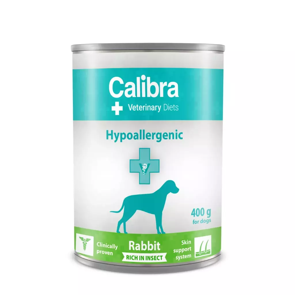 CALIBRA PERRO HIPOALERGENICO CONEJO INSECTOS 400GR