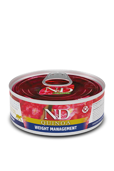 FARMINA ND CAT QUINOA WEIGHT MANAGEMENT 80 GRS
