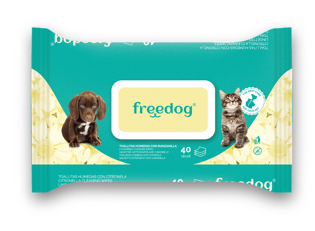 TOALLITAS HUMEDAS CITRONELA 40 UDS