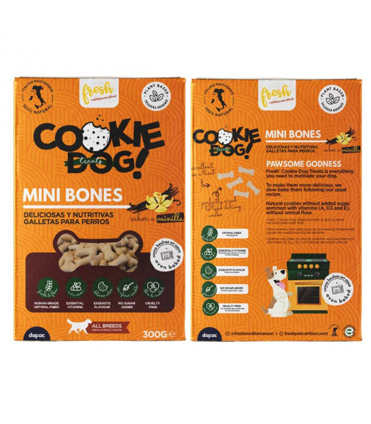 COOKIE DOG MINI BONES