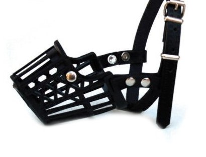 BOZAL PLASTICO NEGRO N. 1